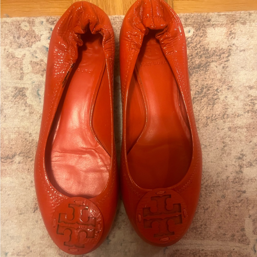 Tory Burch Minnie Leather ballet flats